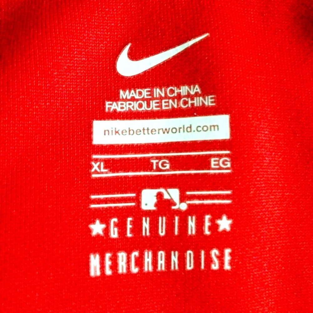 Nike Philadelphia Phillies MLB Spell Out Track Jacket Zip Pockets XL - Picture 6 of 6
